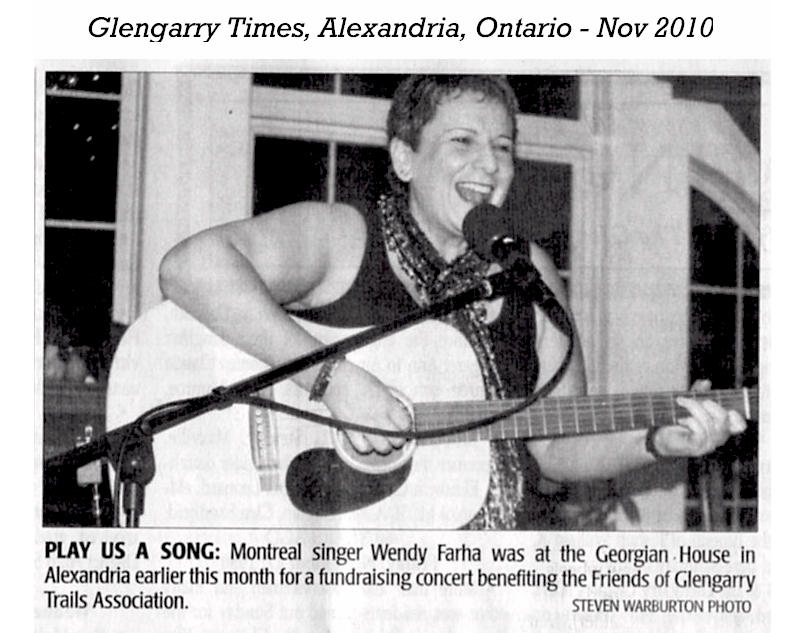 Glengarry Times Article